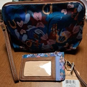 👻Cathfly Zipper Bag & Matching Card Holder